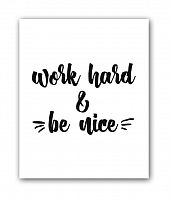 постер be nice а3 в Кирове