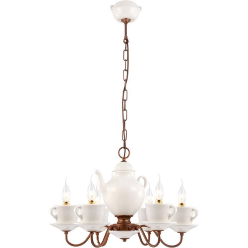 подвесная люстра arte lamp servizio a6483lm-6wh в Кирове