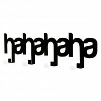 вешалка hahaha черная в Кирове
