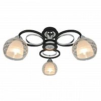 потолочная люстра arte lamp ginevra a1604pl-3bk в Кирове