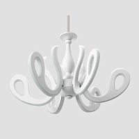 потолочная светодиодная люстра ambrella light orbital classic fk81/6 wh 292w d640 белая в Кирове