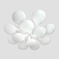 потолочная светодиодная люстра ambrella light orbital cloud fc26/12 wh 432w d1140 в Кирове