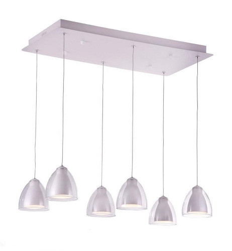 подвесная люстра idlamp mirella 394/6-ledwhite в Кирове