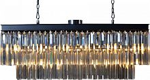 люстра odeon l110 black&glass чёрная, прозрачная в Кирове