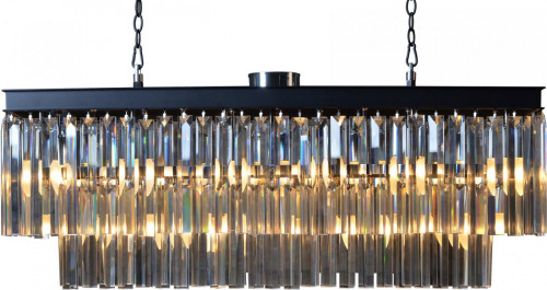 люстра odeon l110 black&glass чёрная, прозрачная в Кирове