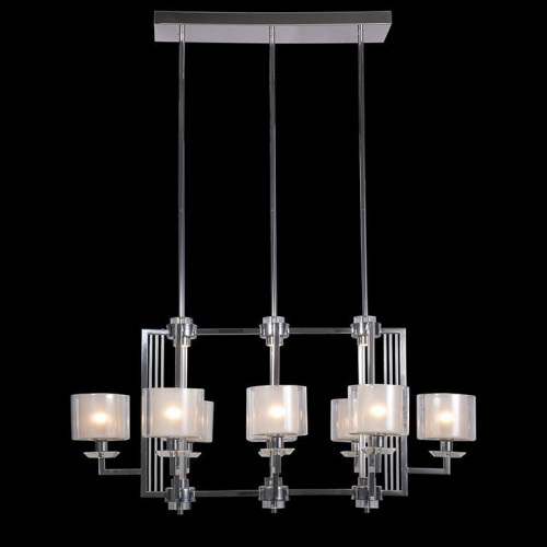 подвесная люстра newport 4408/s chrome в Кирове