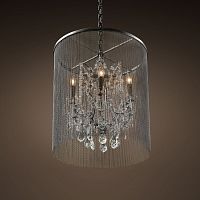 люстра vaille от delight collection никель в Кирове