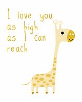 постер жираф а4 в Кирове