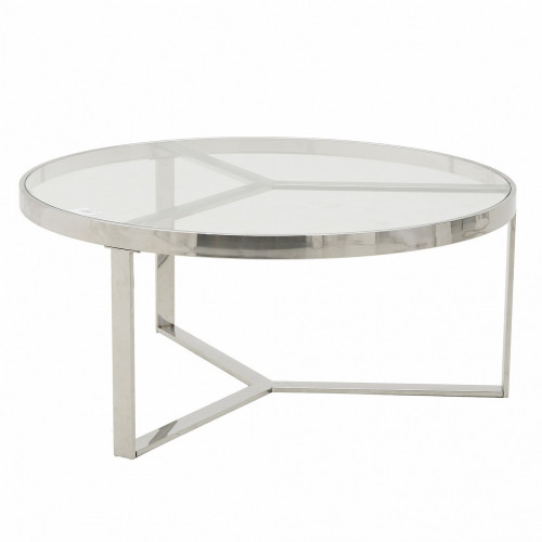 стол silver glass серебристый, прозрачный в Кирове